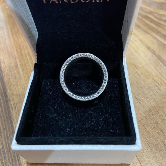 Authentic Pandora enamel and silver ring. - Picture 3 of 3